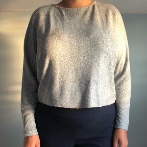 Women’s Grey Cotton Sweater